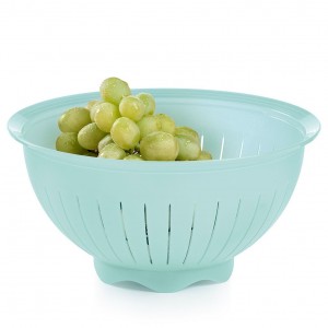 Tupperware Impressions Colander Turquoise Kitchen Tools | HBRPX0832