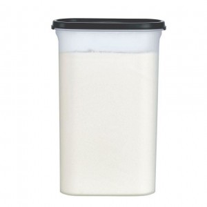 Tupperware Modular Mates Oval 5 Black Dry Storage | HBORD8547