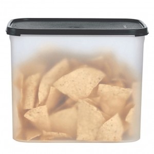 Tupperware Modular Mates Rectangular 4 Black Dry Storage | HMKZR6439
