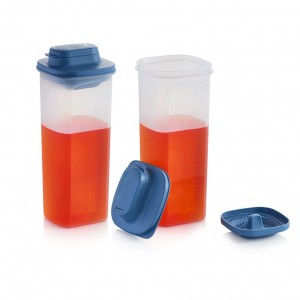 Tupperware Slim Line Pitcher With Strainer Set Dragonfly Refrigerator Storage | LQVGU7648