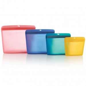 Tupperware The Ultimate Silicone Stand-up Bag Set Freezer Storage | DXMSR7980