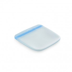 Tupperware Ultimate Silicone Slim Bag Medium Turquoise Refrigerator Storage | BGAWJ8964