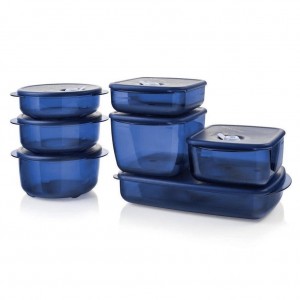 Tupperware Vent 'N Serve 7-pc. Set Freezer Storage | KLOPD6348