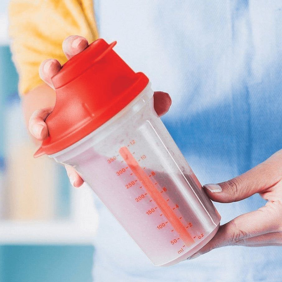 Tupperware All-in-one Shaker Red Mixing Bowls and Measuring | MLXGI1075