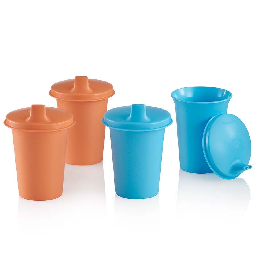 Tupperware Bell Tumblers & Sipper Seal Set Blue Drinkware | FEWXB7504