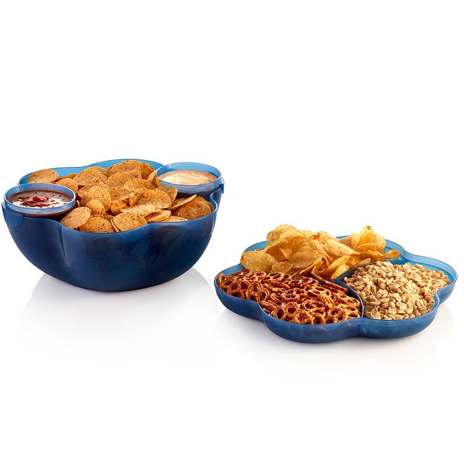 Tupperware Chip 'N Dip Set Dragonfly Serveware | WNJUH9150