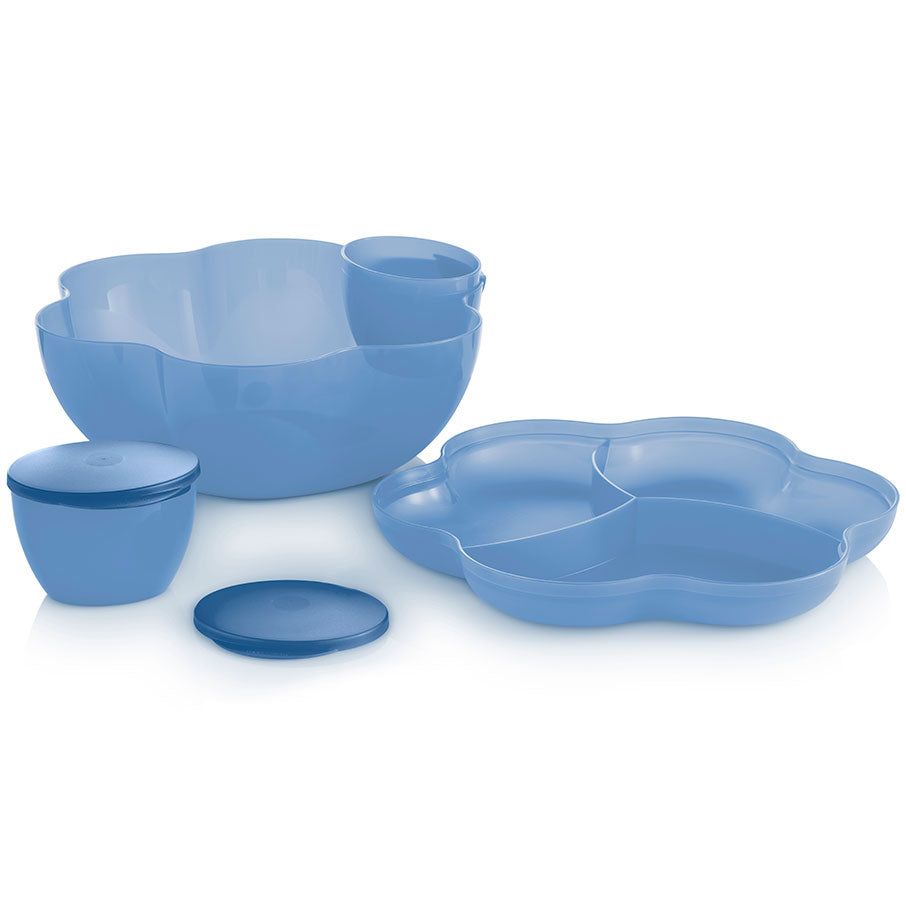 Tupperware Chip \'N Dip Set Dragonfly Serveware | WNJUH9150