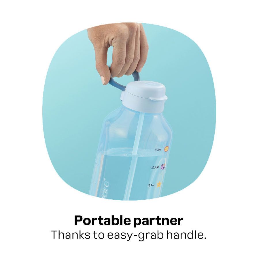 Tupperware Eco+ Aquavibe Bottle White Vizespalackok | KWLTY4709