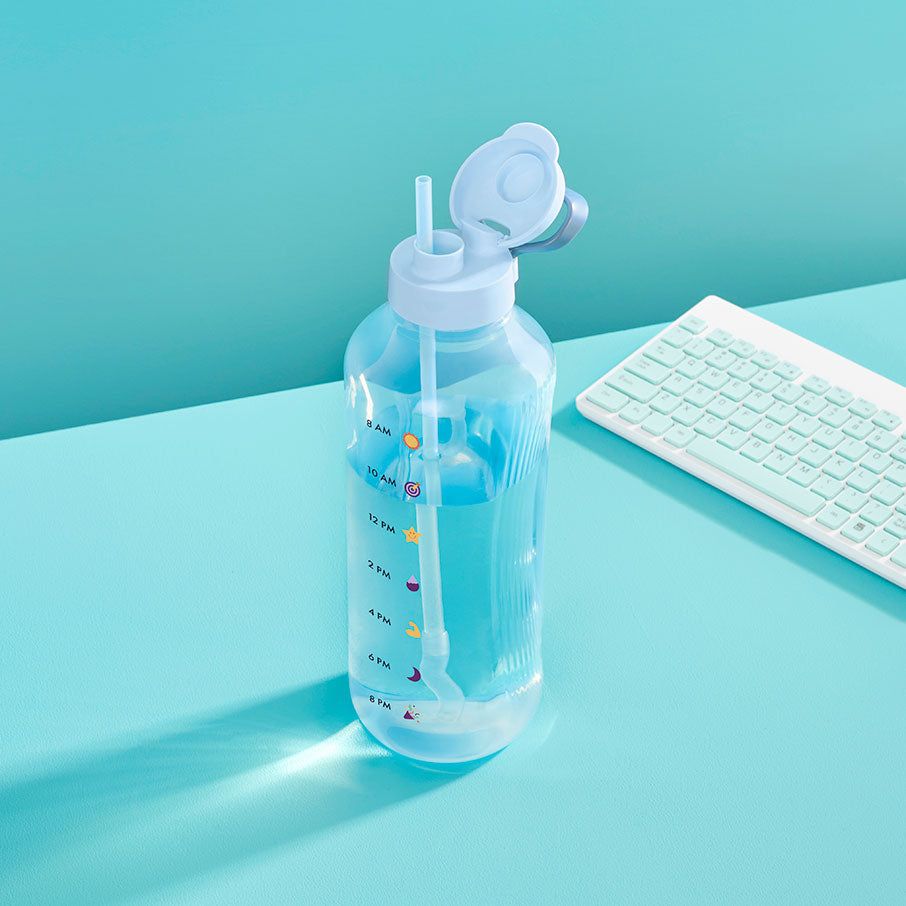 Tupperware Eco+ Aquavibe Bottle White Vizespalackok | KWLTY4709