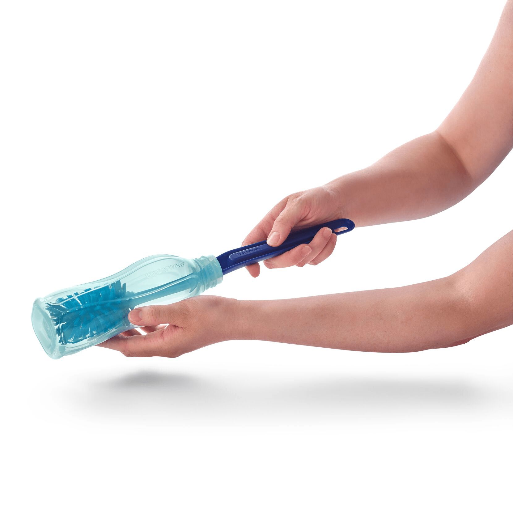 Tupperware Eco Bottle Brush Blue Vizespalackok | IKMGX5164