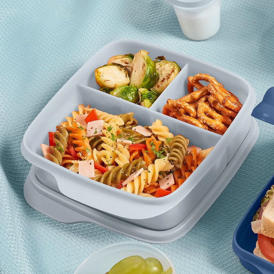 Tupperware Eco+ Lunch-it Containers White / Orange Lunch and Snacks | IAUYL7152