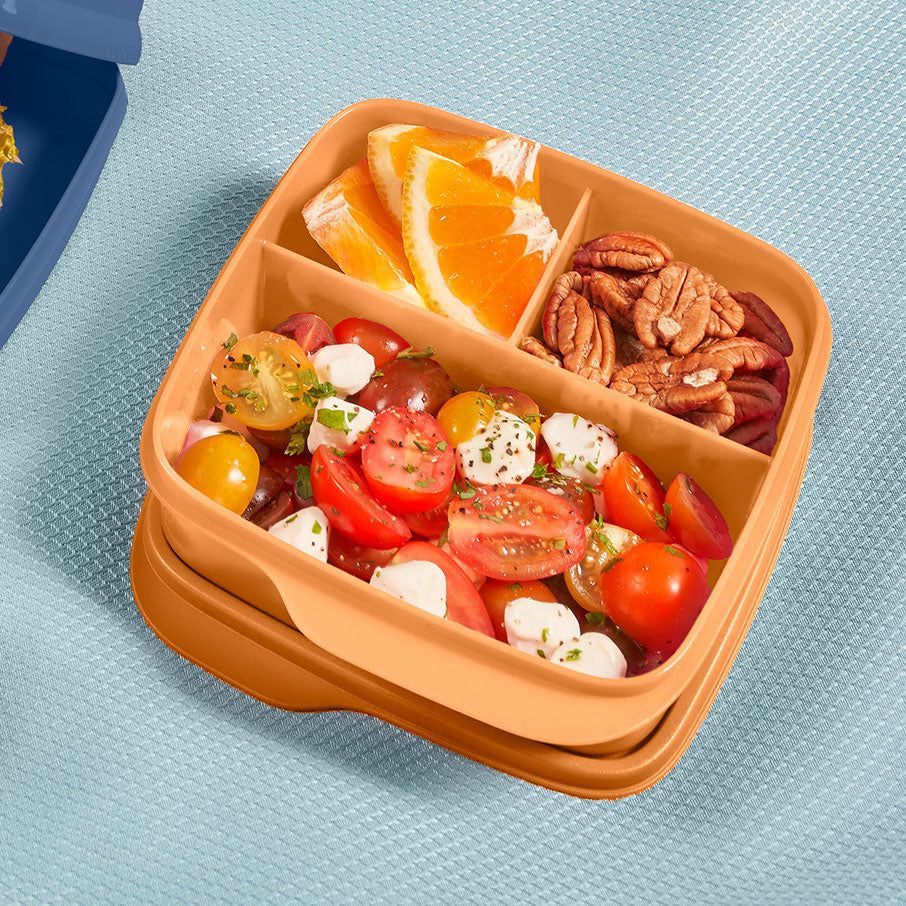 Tupperware Eco+ Lunch-it Containers White / Orange Lunch and Snacks | IAUYL7152