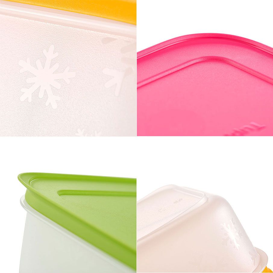 Tupperware Freezer Mates Plus 8-pc. Starter Set Pink Freezer Storage | VZBHW0518