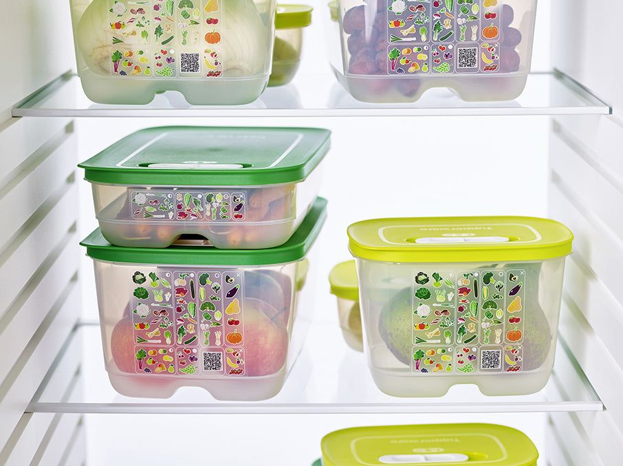 Tupperware Fridgesmart 4-pc. Starter Set Green / Deep Refrigerator Storage | NGAZJ6730