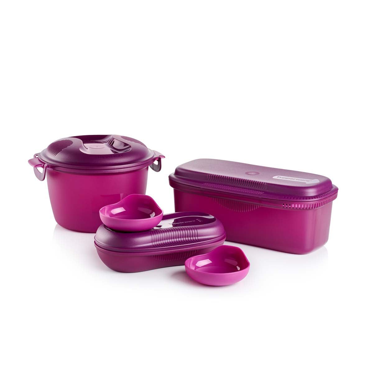 Tupperware Microwave Magic Set Purple Cabbage Microwave Cooking | ZOEFA0368