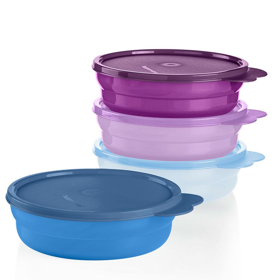 Tupperware Microwave Reheatable Cereal Bowls White Plates and Bowls | PVSON4763
