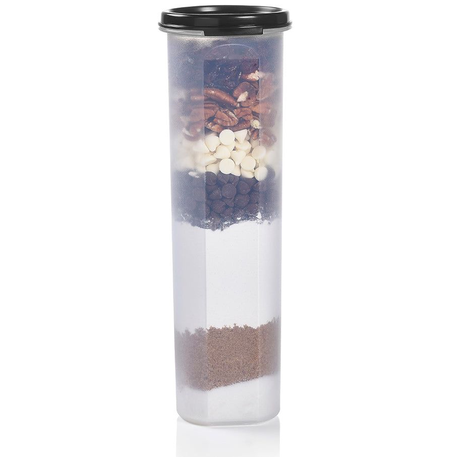 Tupperware Modular Mates Spaghetti Dispenser Black Dry Storage | BDWAI4528