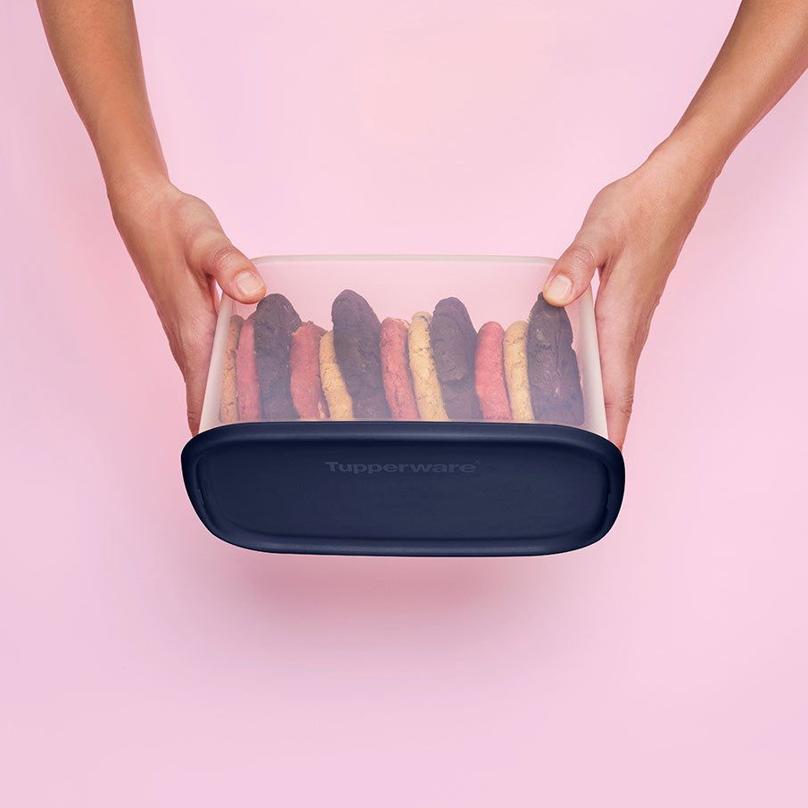 Tupperware One Touch Fresh Rectangular 12-cup/2.85 L Nocturnal Sea Refrigerator Storage | XWFQC0874