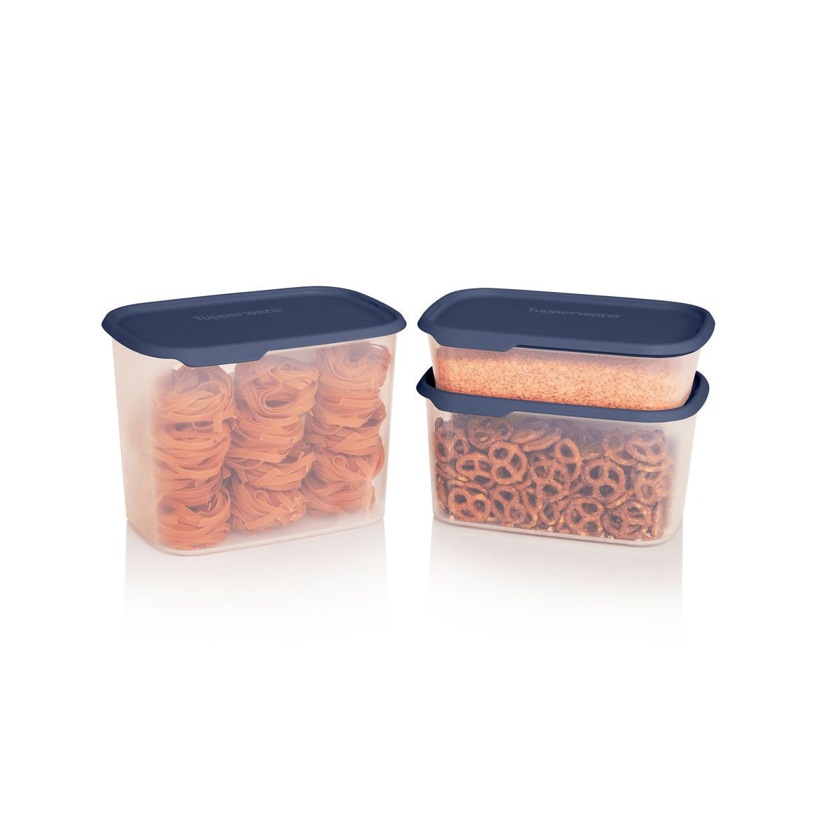 Tupperware One Touch Fresh Rectangular 3-pc. Set Versatile Storage | TLHID2015