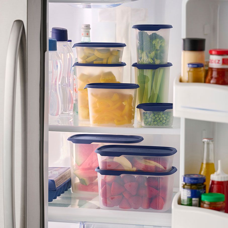 Tupperware One Touch Fresh Small Square 1 1/2-cup/370 Ml Nocturnal Sea Refrigerator Storage | OUIAT5723