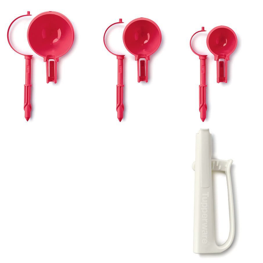Tupperware Portioning Scoops Baking | LZRMK3468