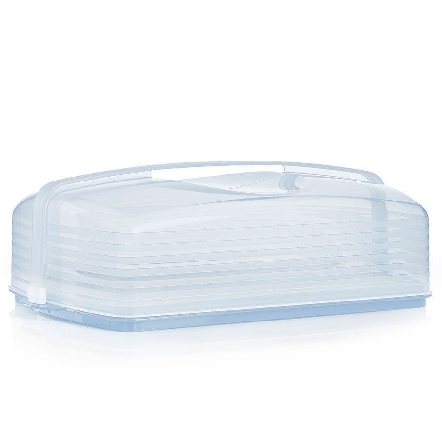 Tupperware Rectangular Cake Taker White Baking | JVCUS3204
