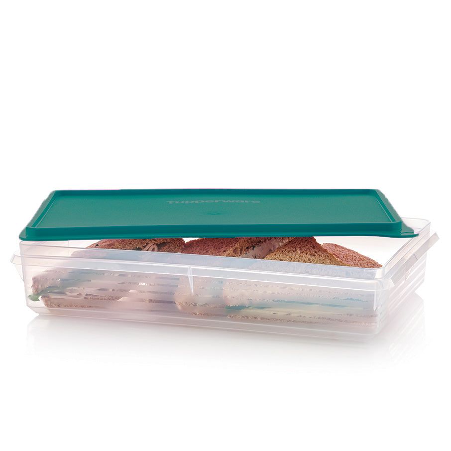 Tupperware Snack-stor Large Container Green Refrigerator Storage | CWQOG7302