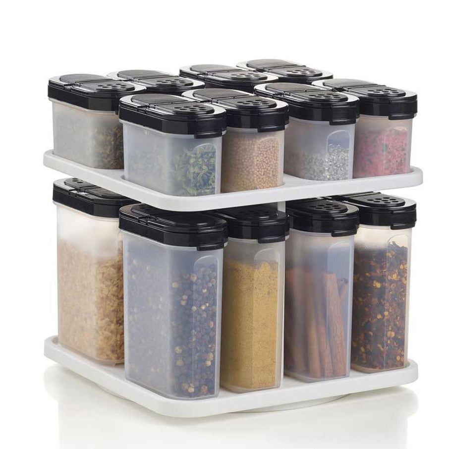 Tupperware Spice Shaker Set With Carousel Dry Storage | YRCHG4087