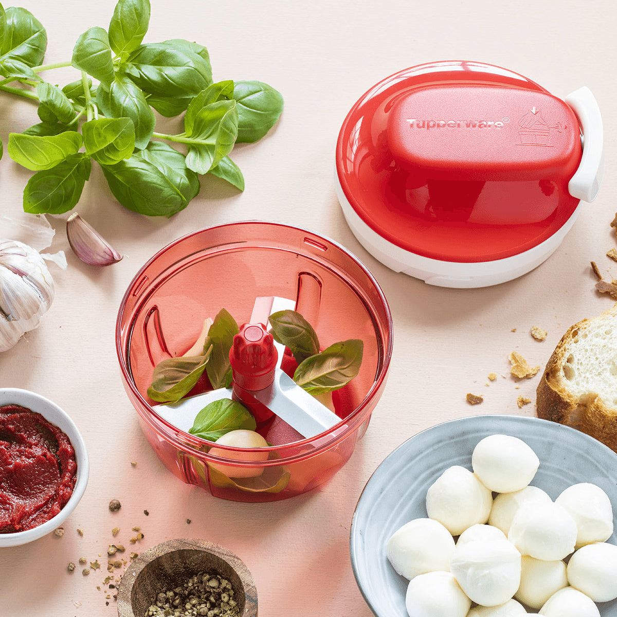 Tupperware Supersonic Chopper Compact Chili Kitchen Tools | UQKEW7931