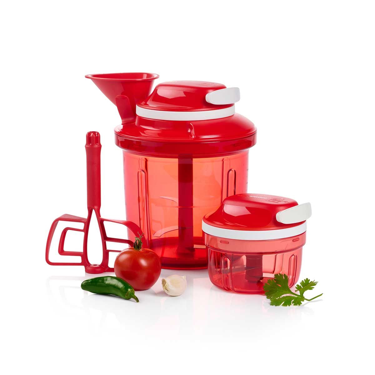 Tupperware Supersonic Chopper Extra & Supersonic Chopper Compact Free Kitchen Tools | XTBAG5138