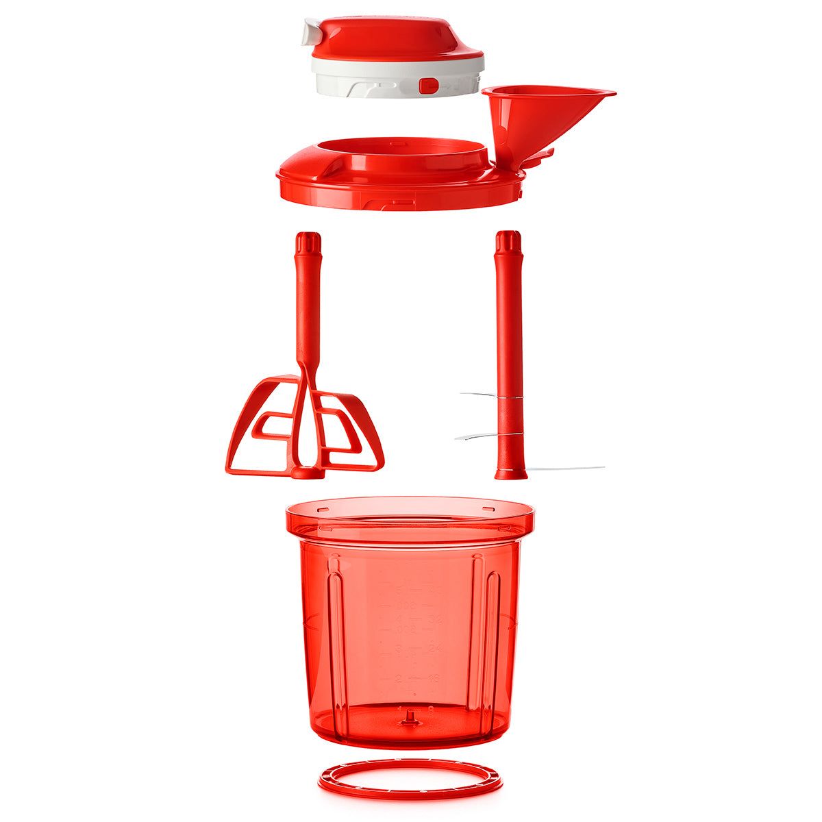 Tupperware Supersonic Chopper System Kitchen Tools | YXBDS5169