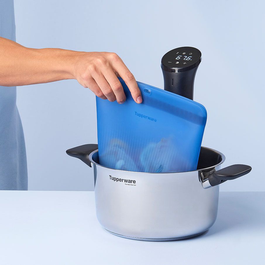 Tupperware The Ultimate Silicone Stand-up Bag Set Freezer Storage | DXMSR7980