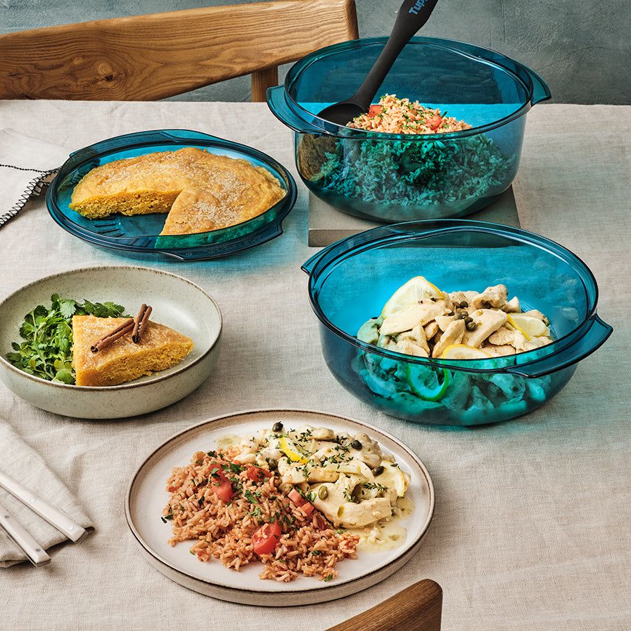 Tupperware Tupperwave Stack Cooker Peacock Microwave Cooking | LTBFX2091