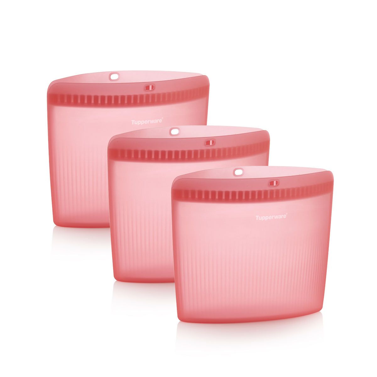 Tupperware Ultimate Silicone Bag X-large Set Refrigerator Storage | ZBGFE5231