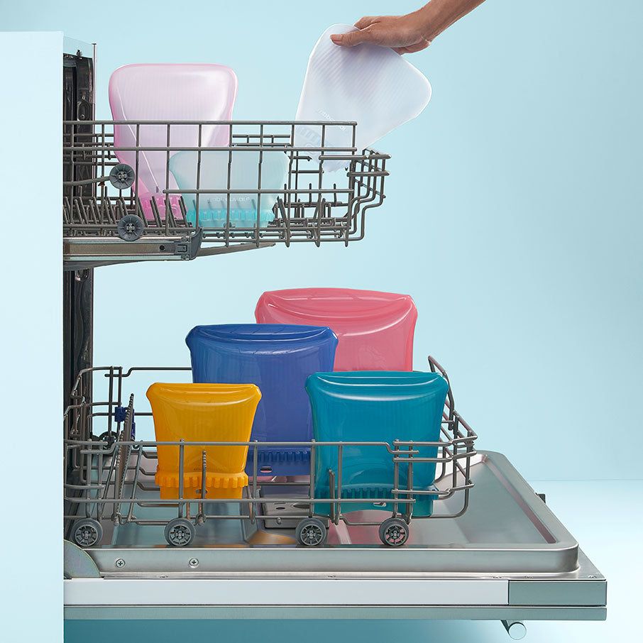 Tupperware Ultimate Silicone Slim Bag Large Water Vineyard Refrigerator Storage | BNUCM2874