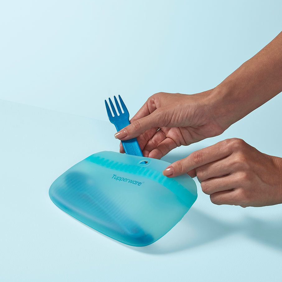 Tupperware Ultimate Silicone Slim Bag Mini White Refrigerator Storage | YQHWZ4297