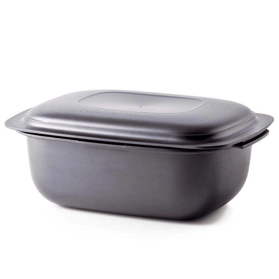 Tupperware Ultrapro 6-qt./5.7 L Roasting Pan With Cover Microwave Cooking | YEJBA0367