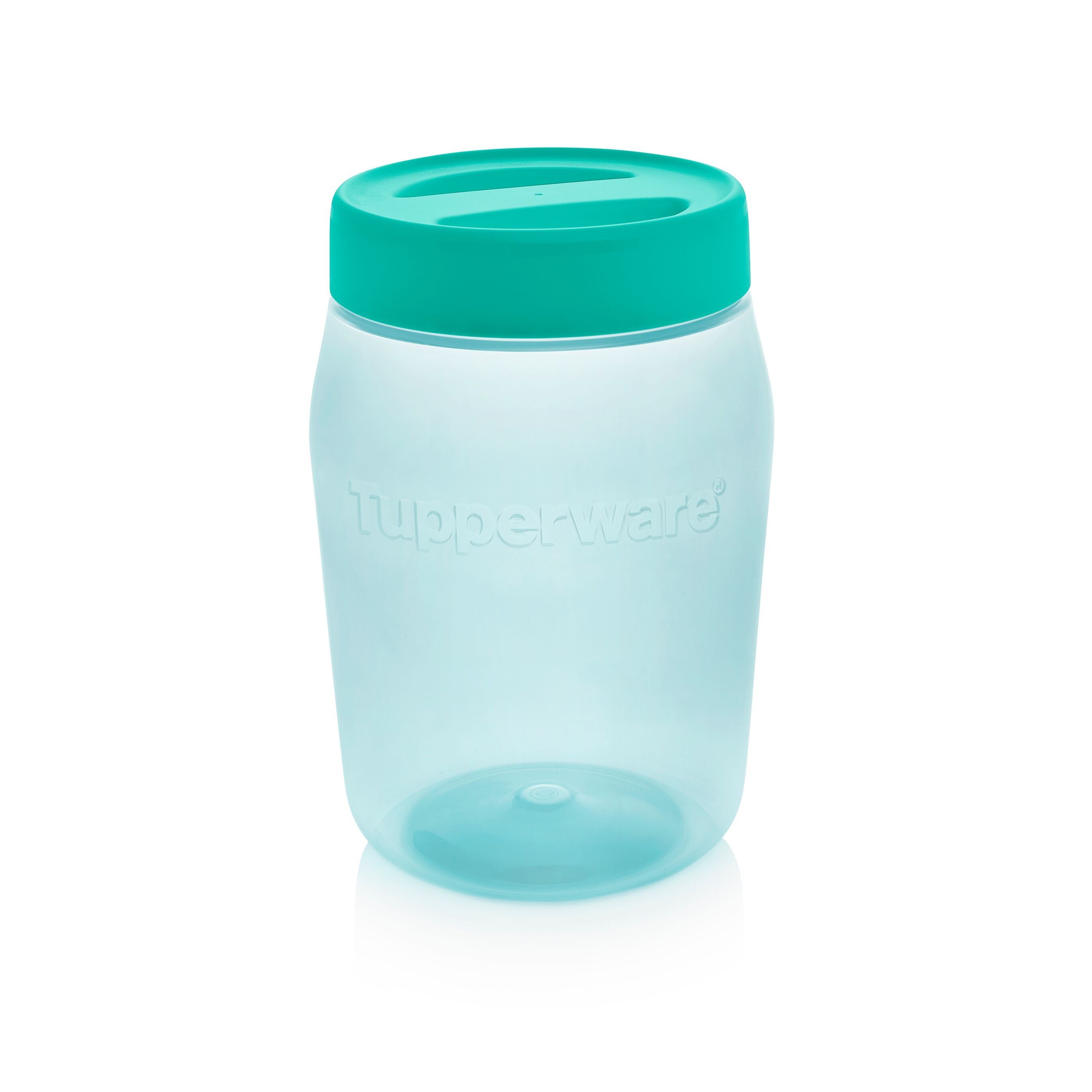 Tupperware Universal Jar 1.5-qt/1.5l With Simple Cover Turquoise Dry Storage | SGAPC7405