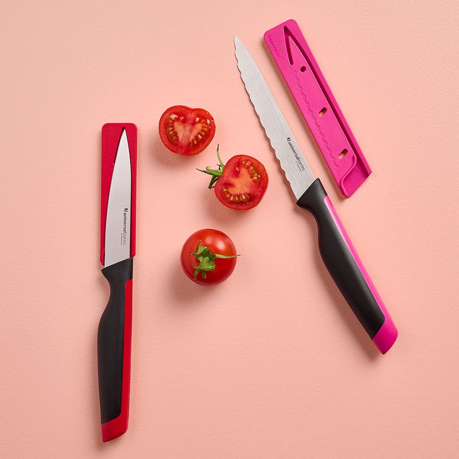 Tupperware Universal Series Utility And Serrated Knife Set Knives | KLUAW9216