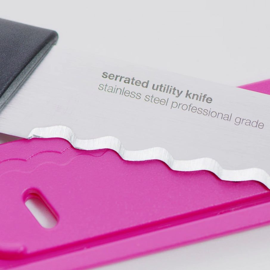 Tupperware Universal Series Utility And Serrated Knife Set Knives | KLUAW9216
