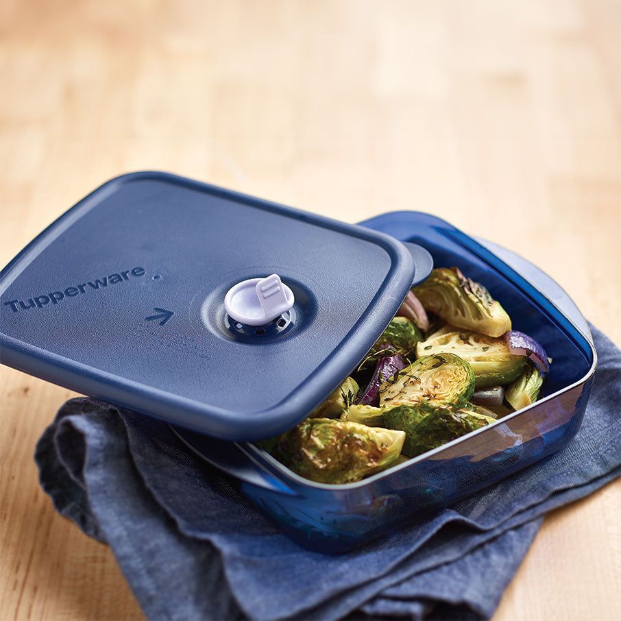 Tupperware Vent 'N Serve Medium Shallows Freezer Storage | WDKAC0584