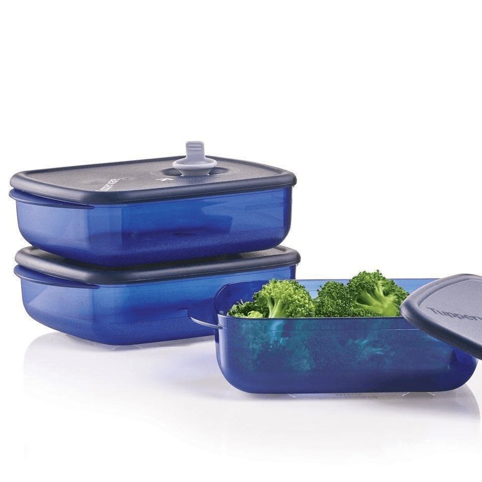 Tupperware Vent \'N Serve Medium Shallows Freezer Storage | WDKAC0584