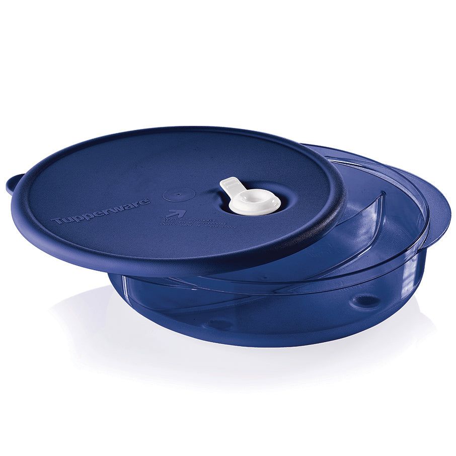 Tupperware Vent \'N Serve Round Divided Dish Nocturnal Sea Freezer Storage | YVRCD7189
